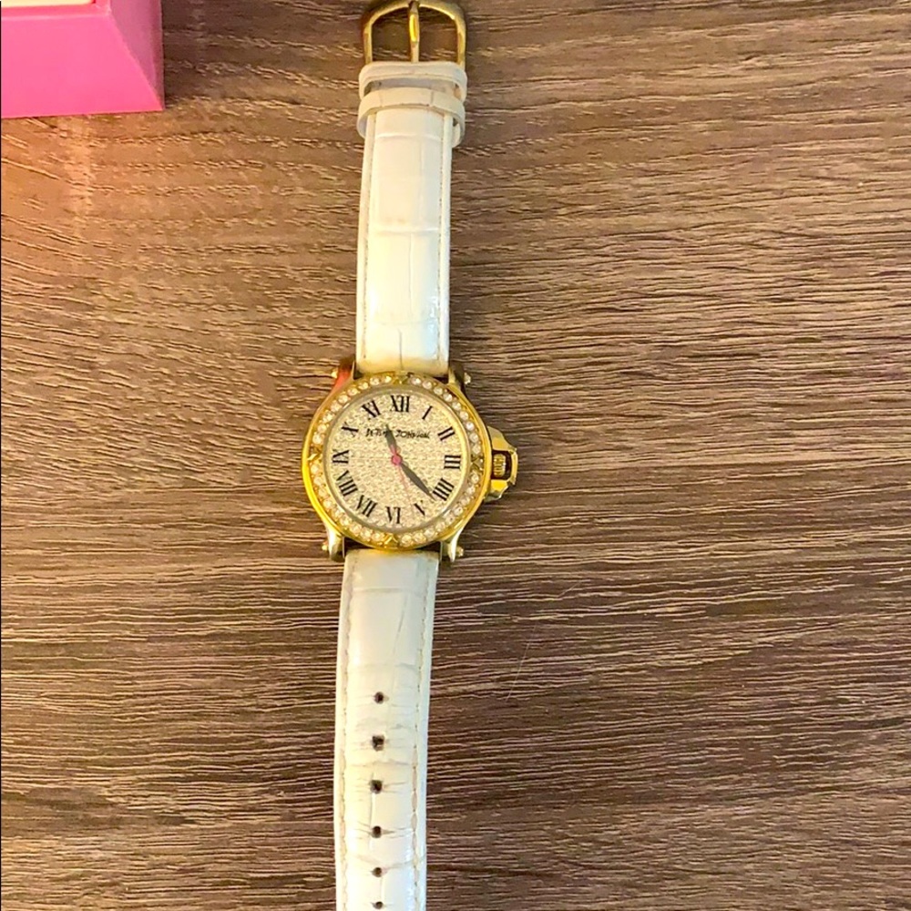 Betsey Johnson Diamond Faced Watch 💕